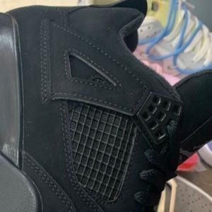 Air Jordan 4s Black Cat/ All sizes 4-13/ Black/ Authentic